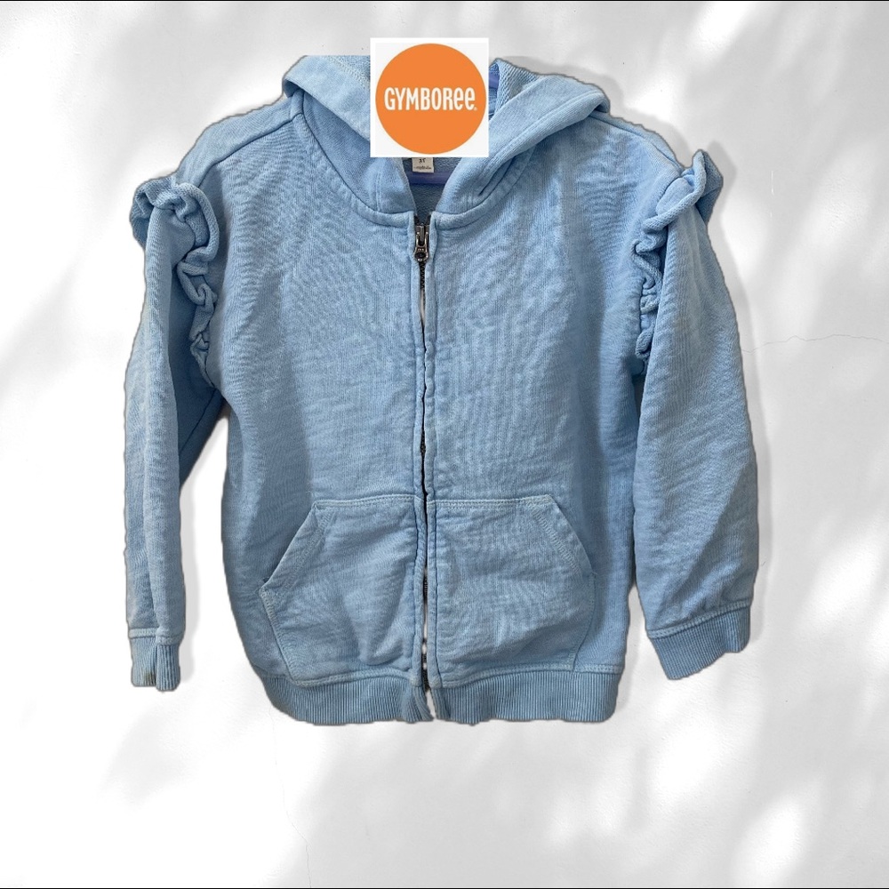 Gymboree Ruffle Zip Up Hoodie